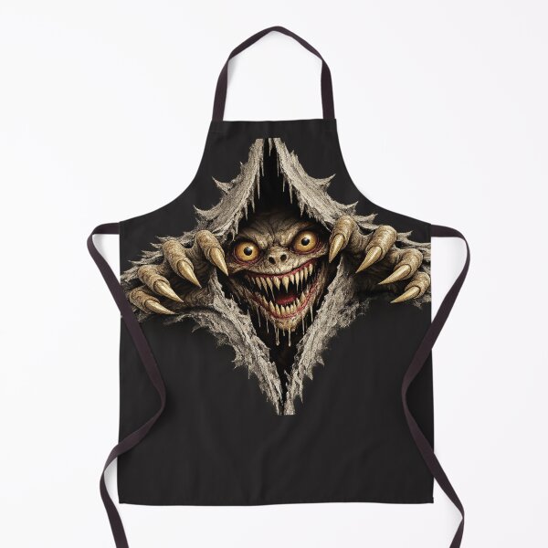 Item preview, 3D Monster Breaking Through Vertical Rip – Creature Coming Out of Shirt Design designed and sold by shorethings.