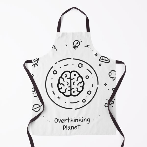 Item preview, Overthinking Planet – Minimalist Overthinking Mind Orbit designed and sold by jban-huhlhd.