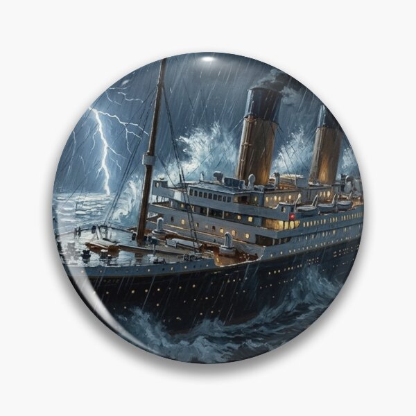 Item preview, Titanic battles a stormy night - the tragedy of the final voyage in the middle of the Atlantic designed and sold by islam gamal.