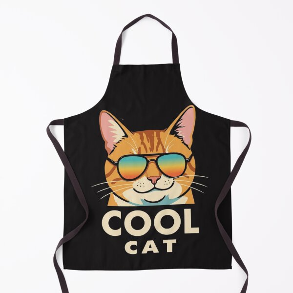 Item preview, Retro Cool Cat Orange Tabby in Aviator Sunglasses designed and sold by GiggleInkTees.