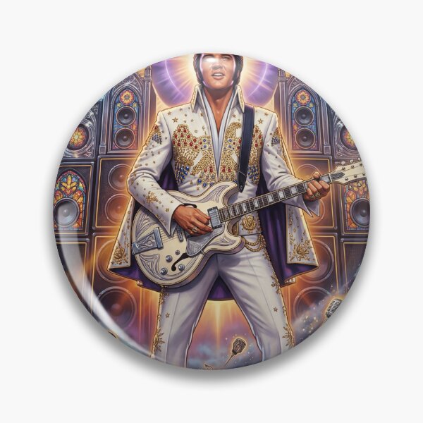 Item preview, Elvis The King designed and sold by NeonArcadeForge.