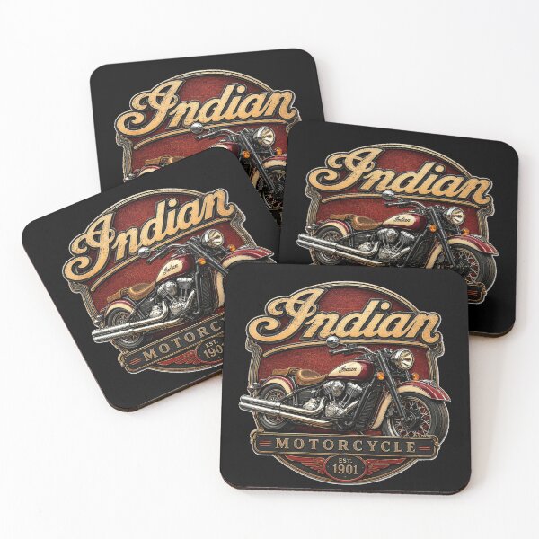 Item preview, Indian Motorcycle Est. 1901 — Classic American Vintage designed and sold by IronRoadCo.