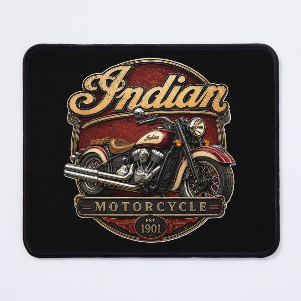 Item preview, Indian Motorcycle Est. 1901 — Classic American Vintage designed and sold by IronRoadCo.