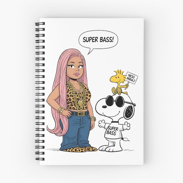 Artikelvorschau, Nicki Minaj x Snoopy Super Bass entworfen und verkauft von Peggy D Schafer.