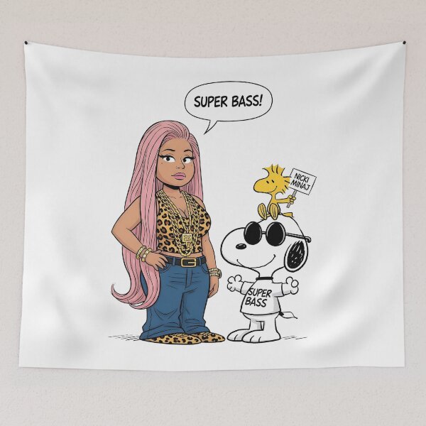 Item preview, Nicki Minaj x Snoopy Super Bass designed and sold by Peggy D Schafer.