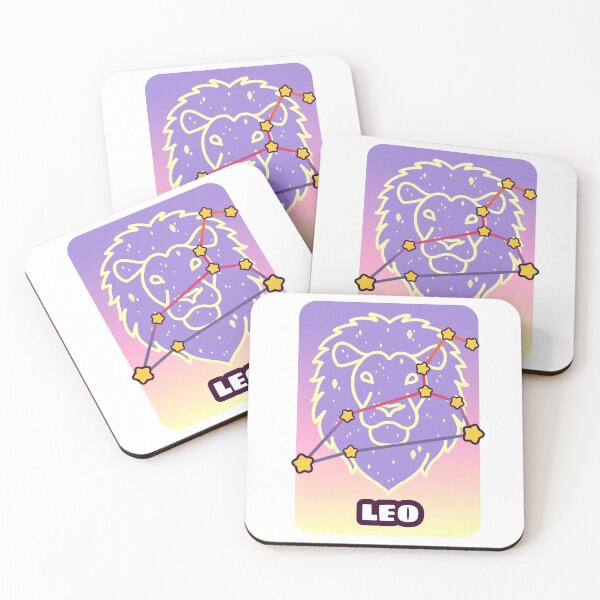 Item preview, Whimsical Leo Zodiac Constellation – Colorful Celestial Star Art Illustration designed and sold by dittoon.