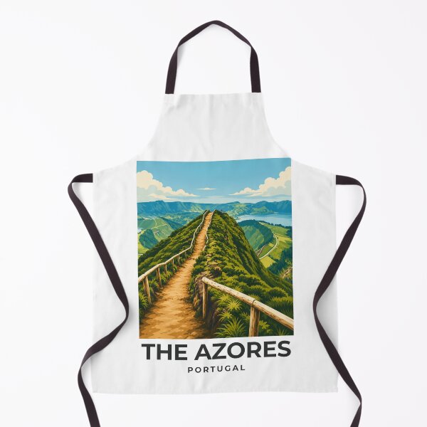 Item preview, A Travel Print of The Azores - Portugal designed and sold by StudioRedKoala.
