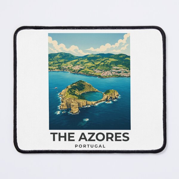 Item preview, A Travel Print of The Azores - Portugal designed and sold by StudioRedKoala.
