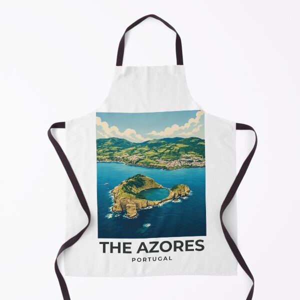 Item preview, A Travel Print of The Azores - Portugal designed and sold by StudioRedKoala.