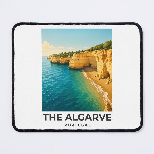 Item preview, A Travel Print of The Algarve - Portugal designed and sold by StudioRedKoala.