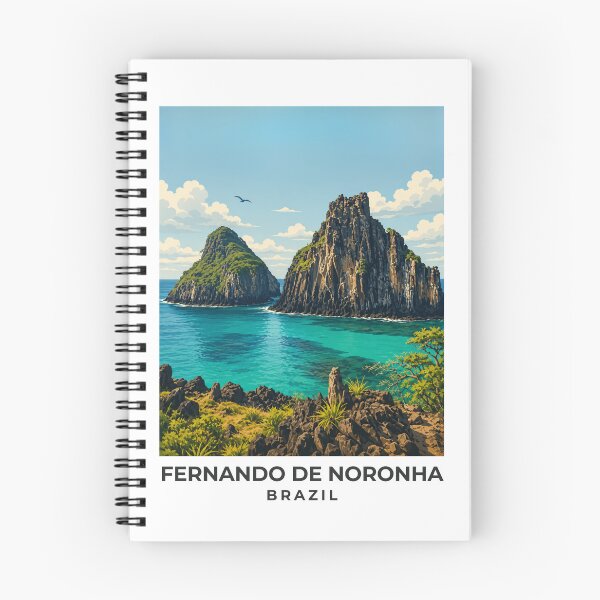 Item preview, A Travel Print of Fernando de Noronha- Brazil designed and sold by StudioRedKoala.