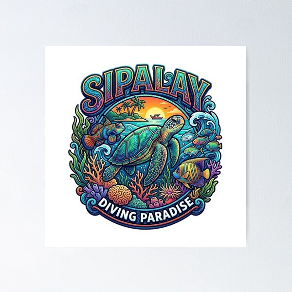 Item preview, SIPALAY DIVING PARADISE designed and sold by likbatonboot.