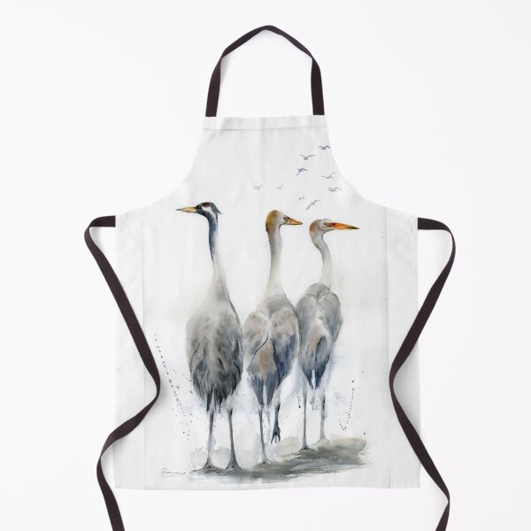Item preview, Three Elegant Cranes designed and sold by PaintsPassion.