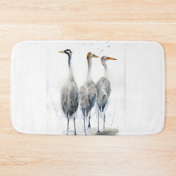 Item preview, Three Elegant Cranes designed and sold by PaintsPassion.