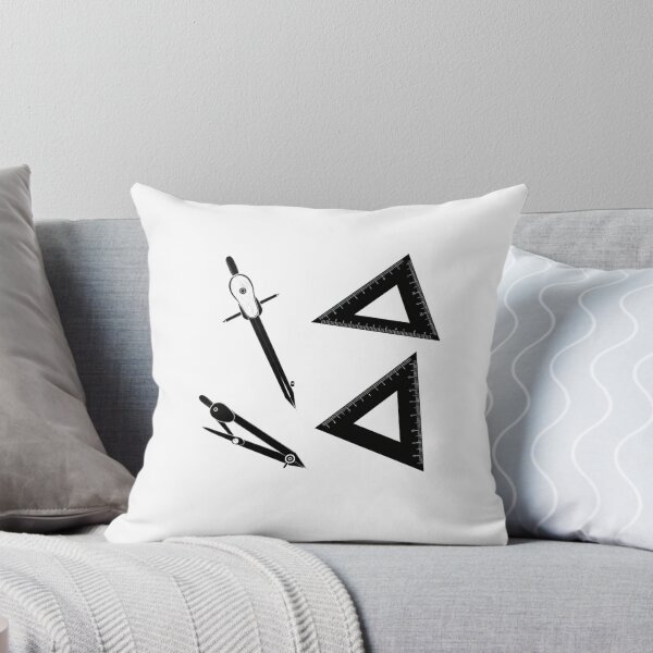 Item preview, Minimalist Drafting Tools Geometry Art designed and sold by Rhodes Shop.