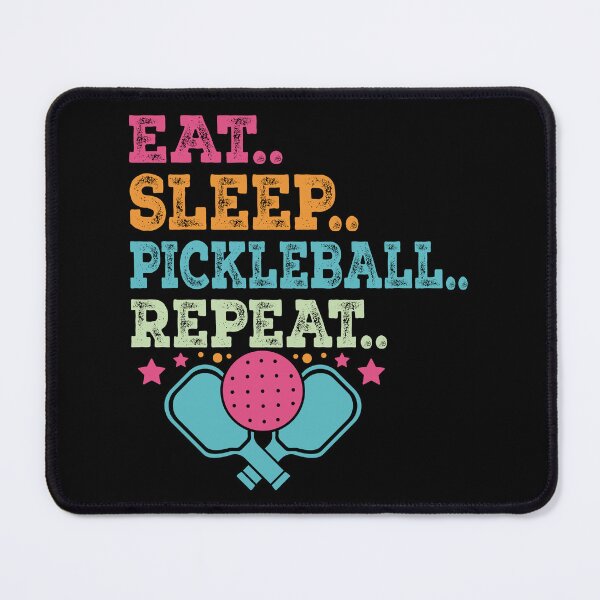 Item preview, Funny Pickleball Eat Sleep Repeat Lifestyle Pickle Ball designed and sold by smartrocket.