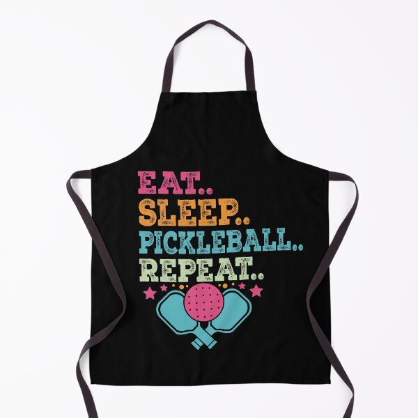 Item preview, Funny Pickleball Eat Sleep Repeat Lifestyle Pickle Ball designed and sold by smartrocket.