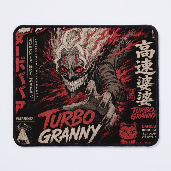 Item preview, Turbo Granny – Supernatural Speed Demon Anime designed and sold by Dusk & Dawn Apparel.