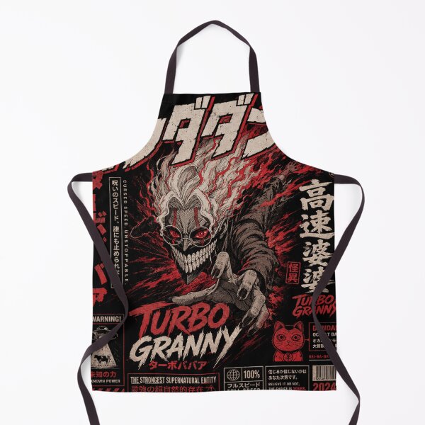 Item preview, Turbo Granny – Supernatural Speed Demon Anime designed and sold by Dusk & Dawn Apparel.