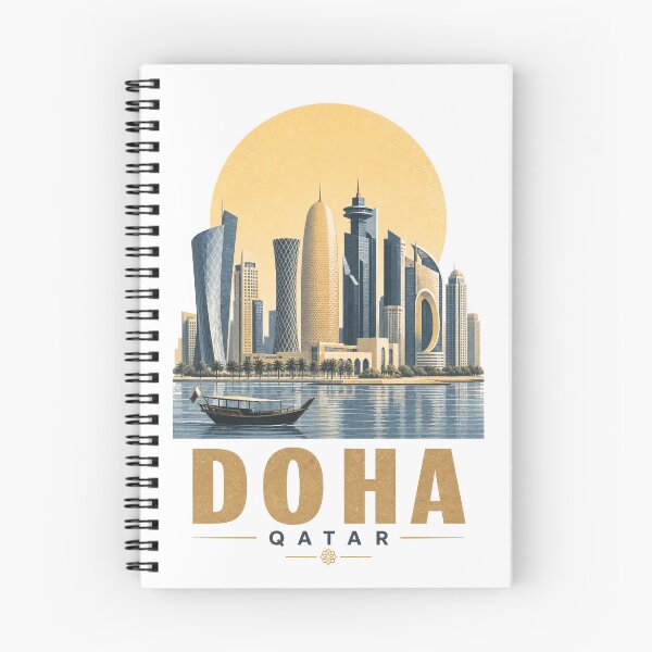 Artikelvorschau, Doha – Katar entworfen und verkauft von AIEverything.