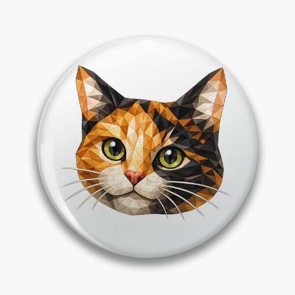 Item preview, Emmi – Geometric Calico Cat designed and sold by filou designs.