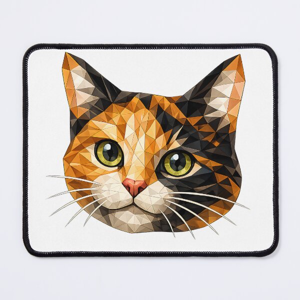 Item preview, Emmi – Geometric Calico Cat designed and sold by filou designs.