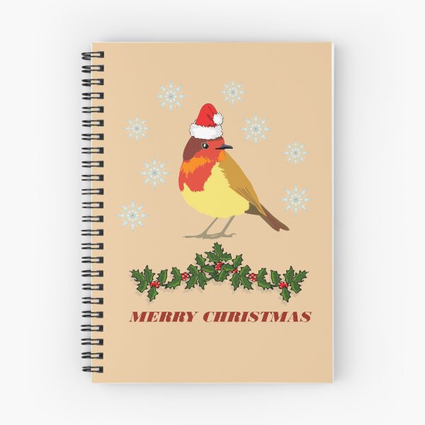 Item preview, Feliz Navidad, Petirrojo | Estética de pájaro navideño adorable designed and sold by Megan-Alice.