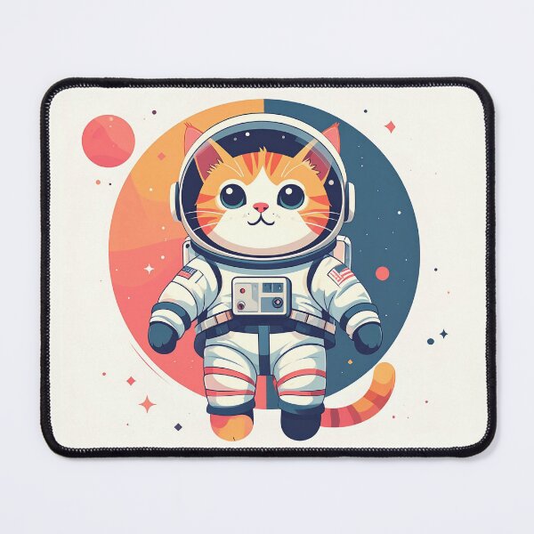 Artikelvorschau, Eine süße Astronautenkatze entworfen und verkauft von Albi777.
