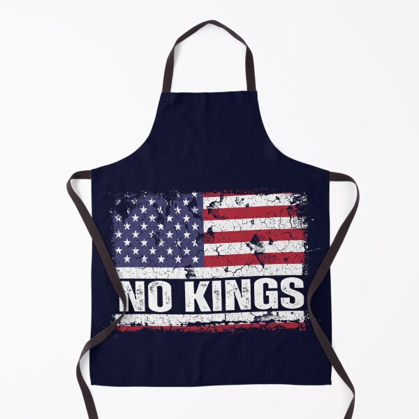 Item preview, Anti Trump No Kings Protest Vintage American Flag on Black designed and sold by Artycom.