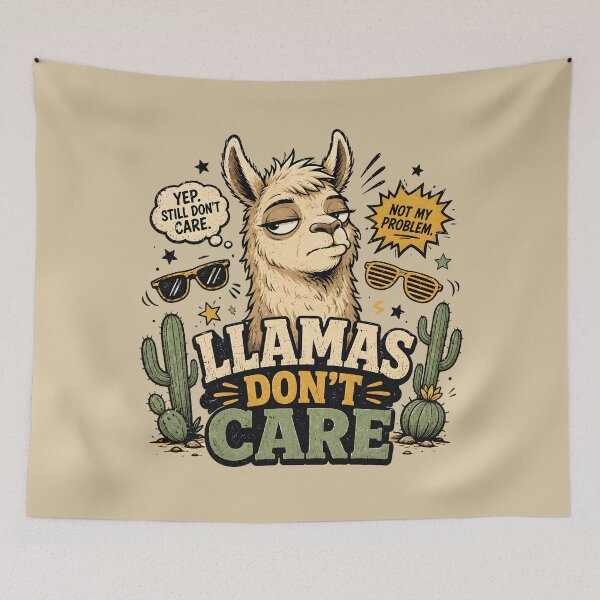 Item preview, Vintage Unfiltered Llama designed and sold by Fab-Haven.