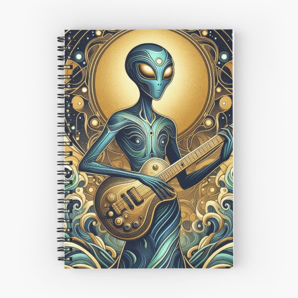 Artikelvorschau, Alien Surf Rock Gitarrist entworfen und verkauft von KenRinkel.