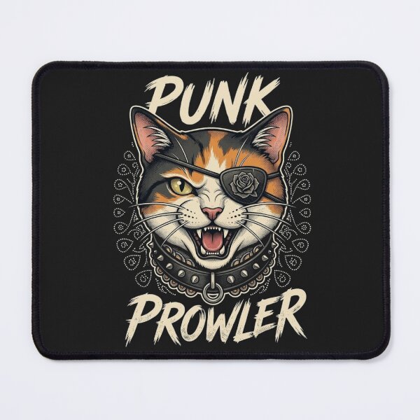 Item preview, Punk Prowler Calico Cat designed and sold by GiggleInkTees.