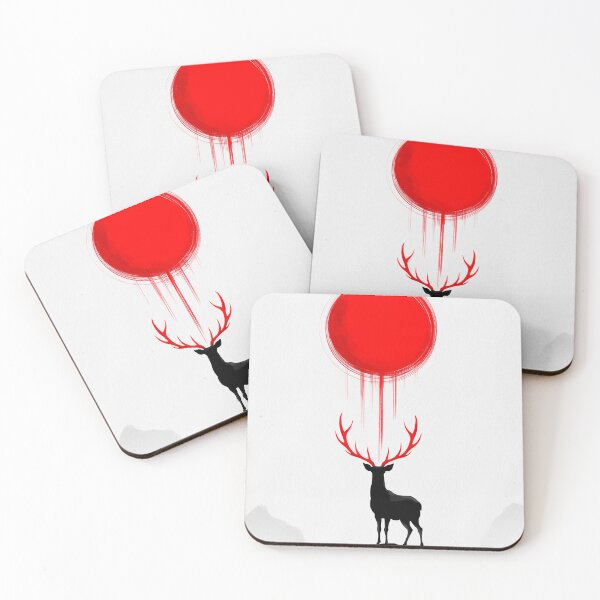 Item preview, Blood Sun Stag designed and sold by Ola-urb.