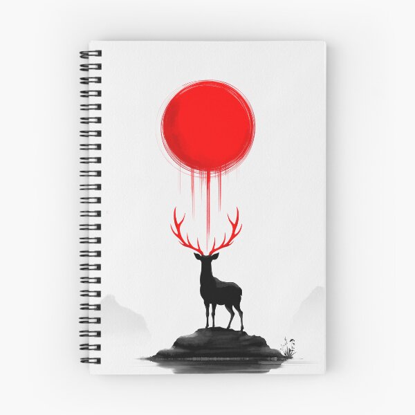 Item preview, Blood Sun Stag designed and sold by Ola-urb.