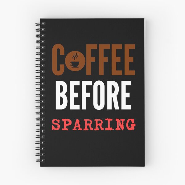 Item preview, Coffee Before Sparring Funny Fighter Design designed and sold by WildTrace.