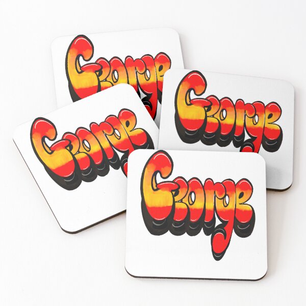 Item preview, George Name Graffiti Throwie Retro Urban Street Art designed and sold by Artonmytee.