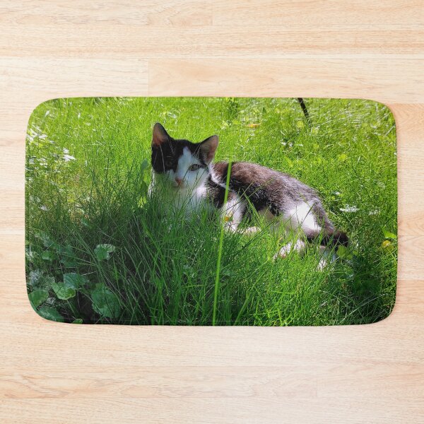 Item preview, Cat in the grass designed and sold by Gourmetkater.