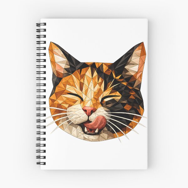 Item preview, Emmi – Playful Polygon Cat designed and sold by filou designs.