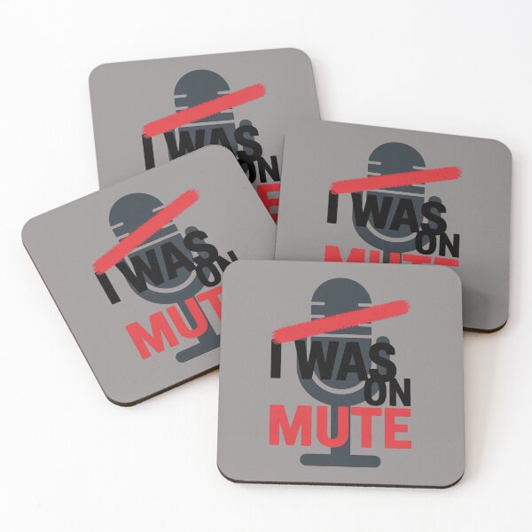 Item preview, I Was On Mute - Funny Work From Home - Developer & WFH Humor designed and sold by Design_Your_Day.