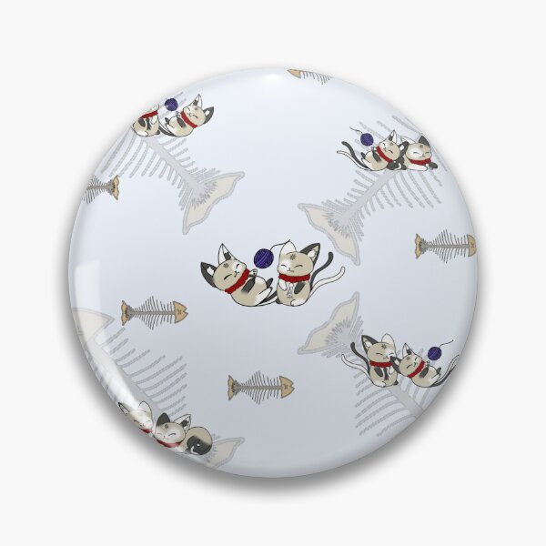 Item preview, Nekomata Pattern: Japanese Cats and Balls of Yarn designed and sold by Nekogobido.