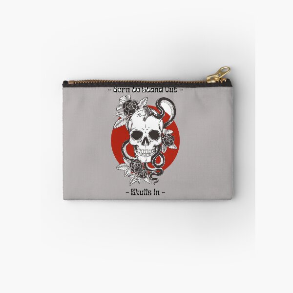 Item preview, Born to Stand Out – Gothic Skull Snake Rose Tattoo designed and sold by SpinolaArtz.