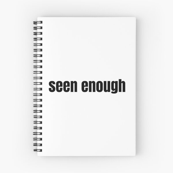 Item preview, Seen Enough designed and sold by Studio Sonder.