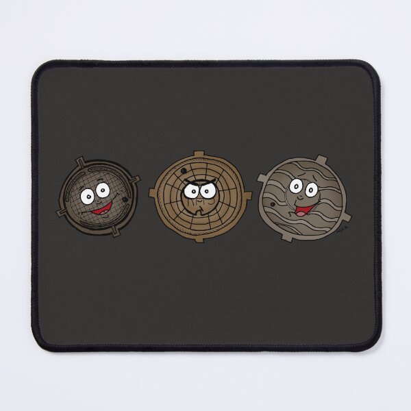 Item preview, Urban Moods Manhole Covers – Funny City Infrastructure Surreal Art designed and sold by MyxaART.