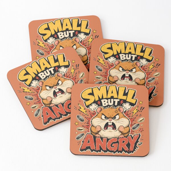 Item preview, Very Angry Little Hamster designed and sold by Fab-Haven.