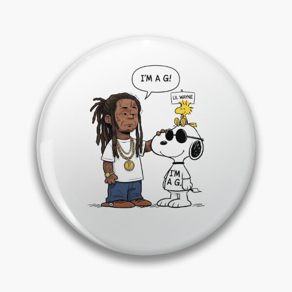 Item preview, Lil Wayne x Snoopy I'm A G ! designed and sold by Peggy D Schafer.