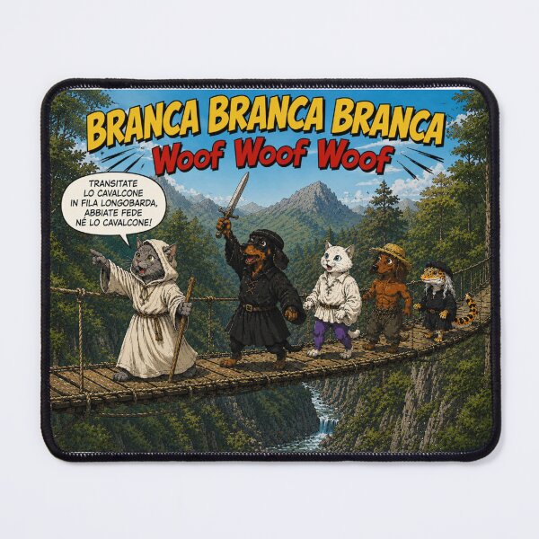 Item preview, Branca Branca Branca Woof woof woof designed and sold by AlexJester Store .