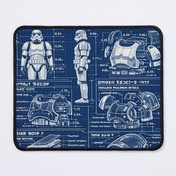 Item preview, Galactic Empire Soldier Armor Blueprint 01 designed and sold by Rex Vox.