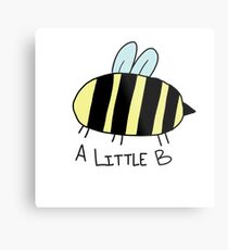 little bee Metal Print