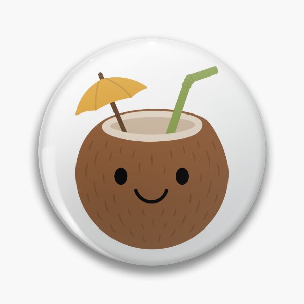 Item preview, Happy Coconut Drink designed and sold by Design-by-Steph.