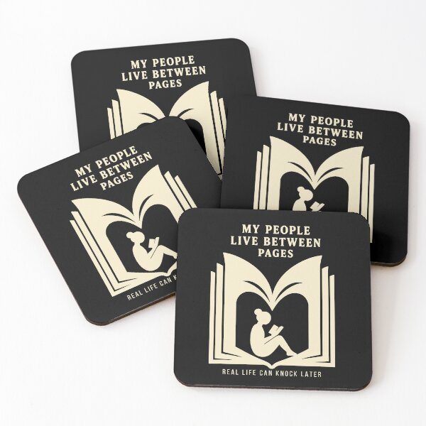 Item preview, My People Live Between Pages – Book Lover Introvert Reading Design designed and sold by Lyfeinsights.